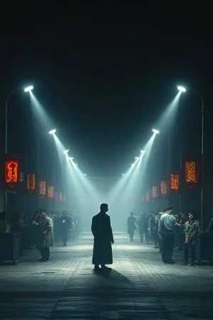 《寂静方程式》电影海报，黑板上写满公式的教室一角