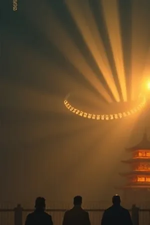《长夜缝合》剧集海报，手术灯下的长走廊与夜班护士剪影