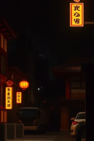 《雾港灯塔》剧集海报，雨夜中的灯塔与港口轮廓